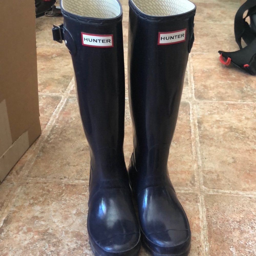 Hunter rain boots